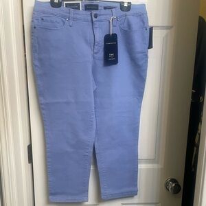 Charter Club Women's Lavender Cropped Jeans